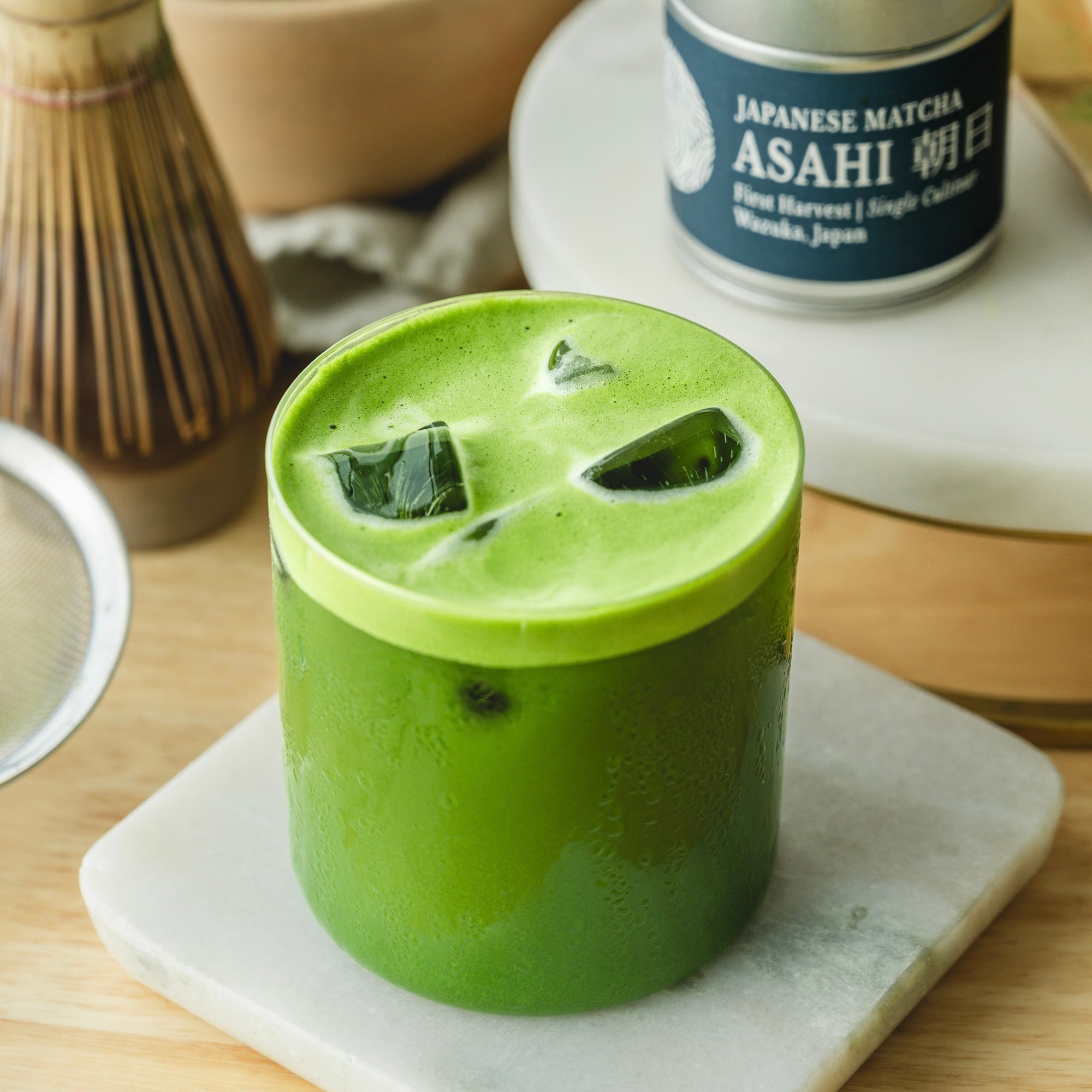 KOKORO MATCHA SINGLE CULTIVAR ASAHI JAPANESE MATCHA FROM WAZUKA, UJI