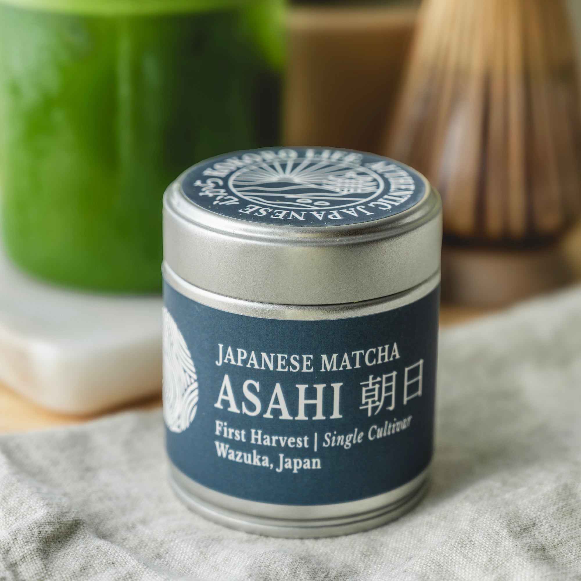 KOKORO MATCHA SINGLE CULTIVAR ASAHI JAPANESE MATCHA FROM WAZUKA, UJI