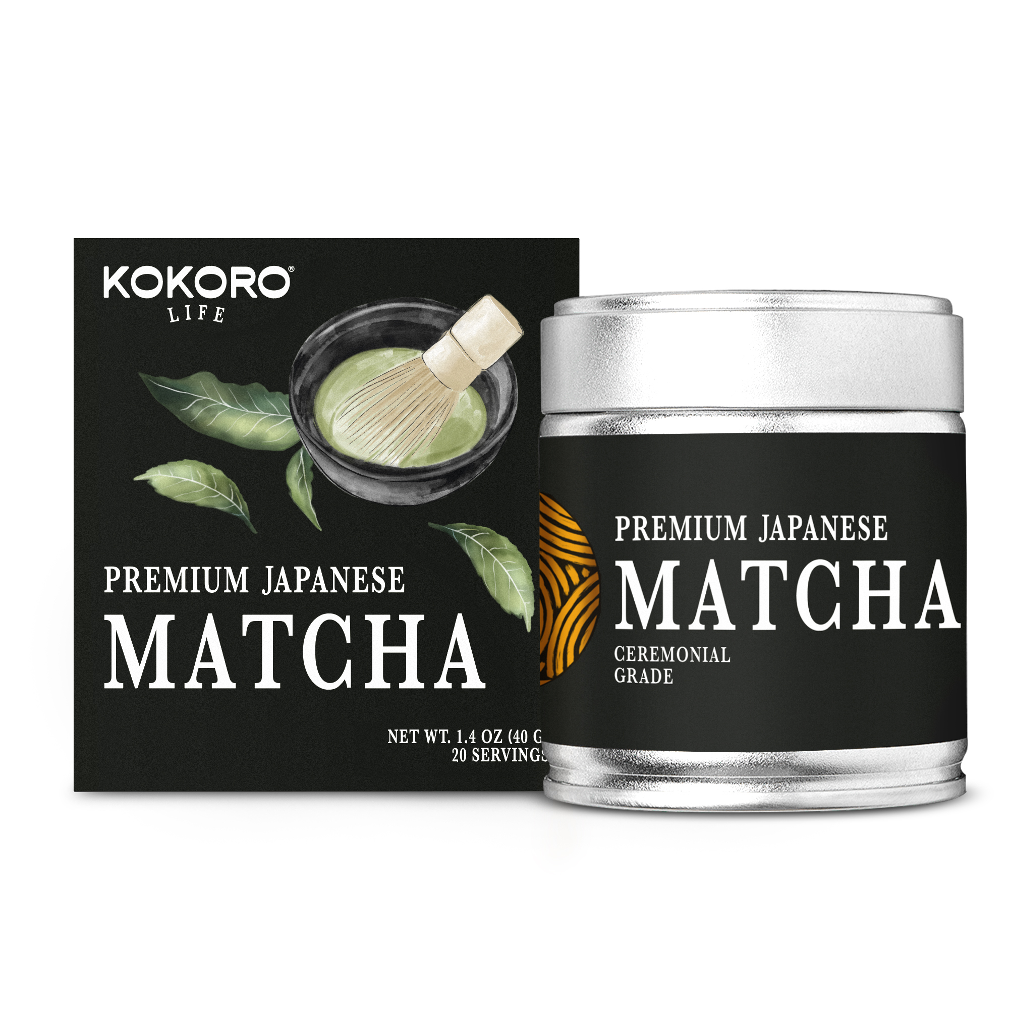 Kokoro MATCHA SINGLE ORIGIN FIRST HARVEST JAPANESE MATCHA FROM UJI, KYOTO