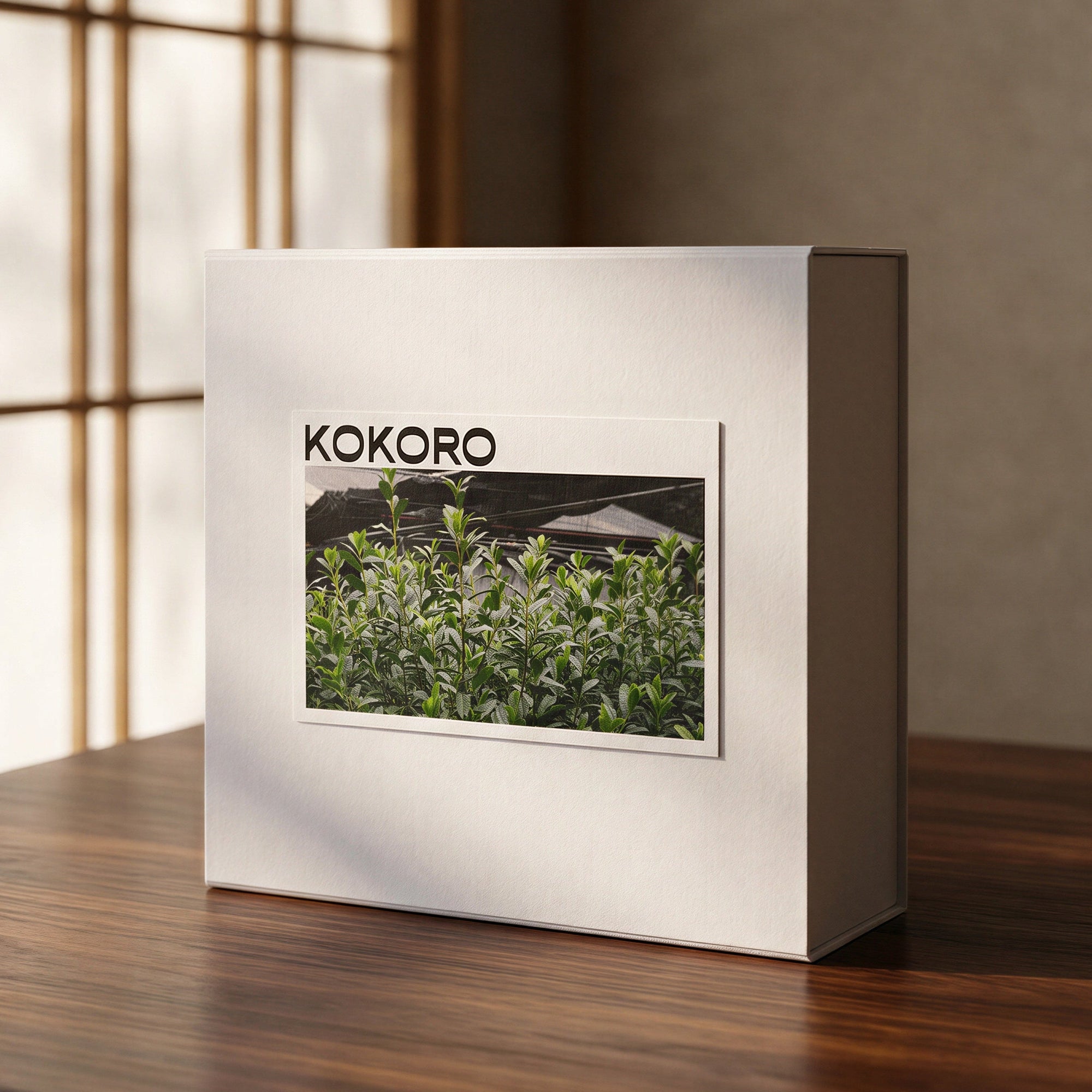Five Expressions of Wazuka — complete single cultivar matcha collection with chasen and bamboo scoop, Kokoro Life inside a gift box